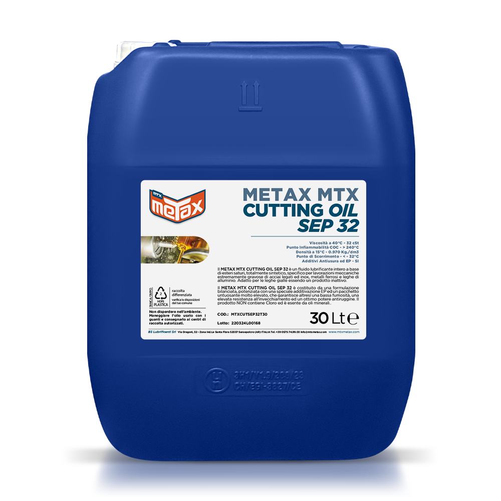 metax-mtx-CuttingOilSep32-Tanica-30Lt