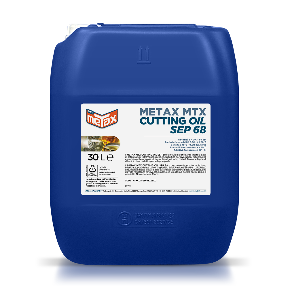 metax-mtx-CuttingOilSep68-Tanica-30Lt